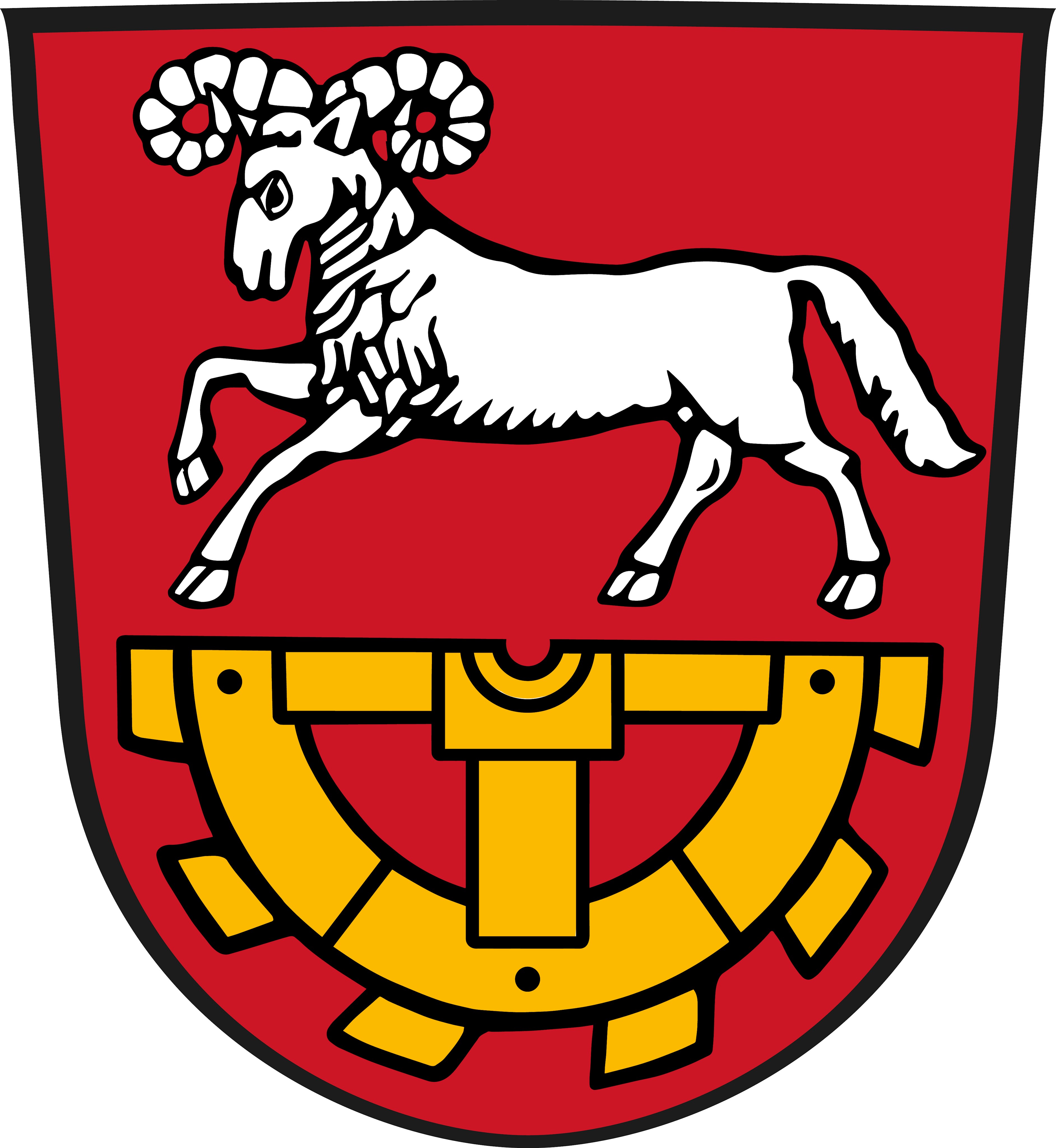 Das Wappen der Gemeinde